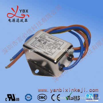 single phase single stage general purpose EMI power line noise filters